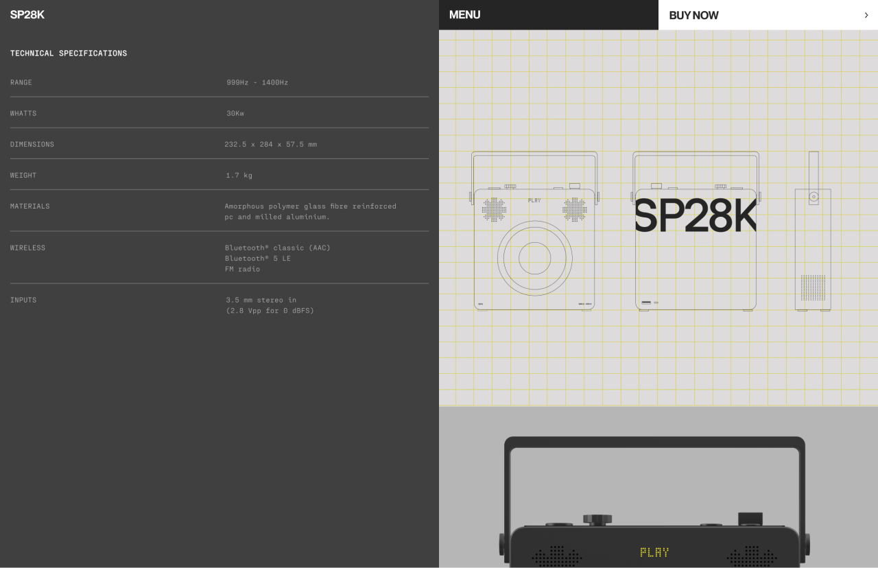 Homepage SP28K 2