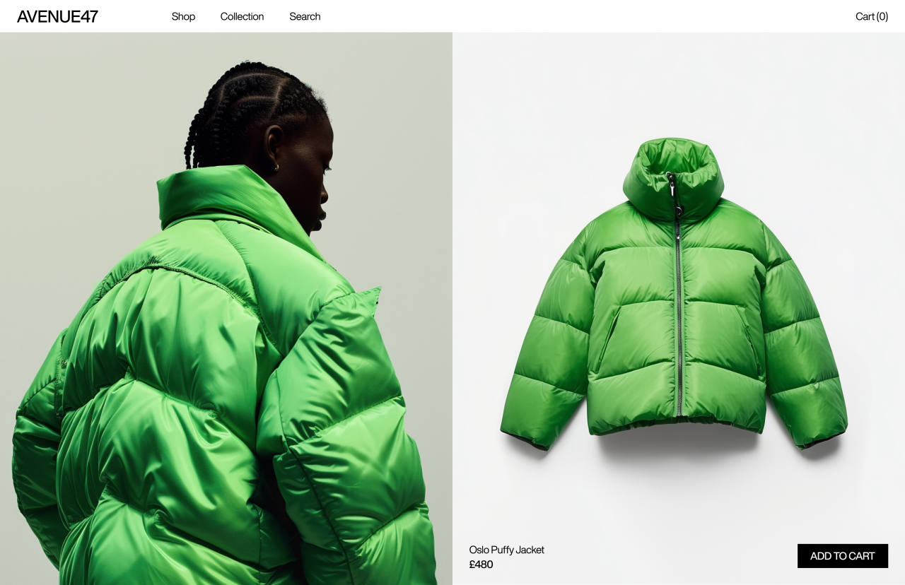 Avenue 47 Green Jacket